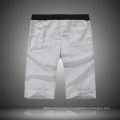 Men Summer 91% Cotton 9% Polyester Casual Plain White Cotton Sport Pants Shorts